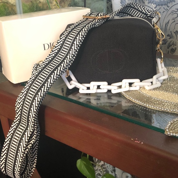 Dior cosmetics bag in to crossbody bag